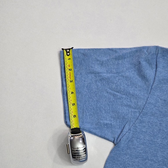 Soft Spun Voltron Vintage Graphic T-Shirt Mens Large Blue Heathered Short Sleeve - Picture 12 of 12